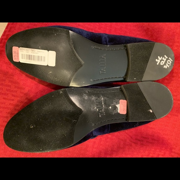 Tallia Enrico size 10.5 Crest shoe in blue - Picture 6 of 7